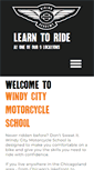 Mobile Screenshot of chicagomotorcycleschool.com